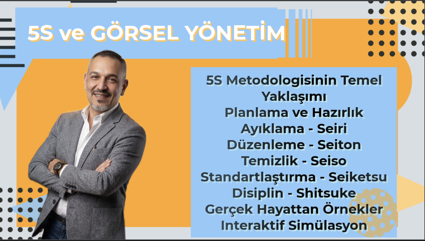 5S ve Görsel Yönetim Eğitim Kapak Resmi